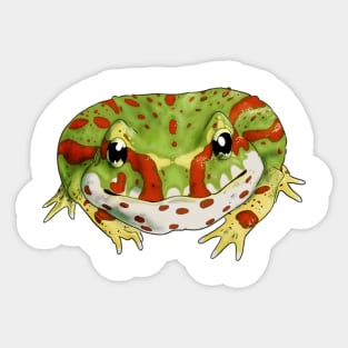 Ceratophrys cranwelli - Pacman frog Sticker